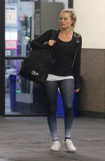 MARGOT ROBBIE Leaves Ice Skating Practice in Los Angeles 01/04/2017