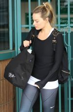 MARGOT ROBBIE Leaves Ice Skating Practice in Los Angeles 01/04/2017