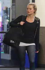 MARGOT ROBBIE Leaves Ice Skating Practice in Los Angeles 01/04/2017