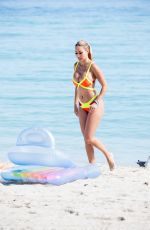 MARIA HERING in Bikini at a Beach in Miami 01/25/2017