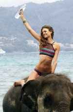 MARIA KLEPIKOVA in Bikni on the Set of 138 Water Photoshoot in Phuket 01/10/2017