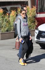 MARIA MENOUNOS Out and About in Los Angeles 01/14/2017