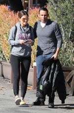 MARIA MENOUNOS Out and About in Los Angeles 01/14/2017