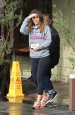 MARIA MENOUNOS Out for Lunch in Encino 01/07/2017