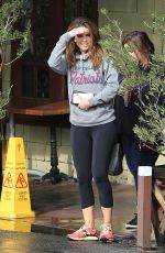 MARIA MENOUNOS Out for Lunch in Encino 01/07/2017