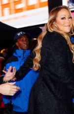 MARIAH CAREY at Times Square in New York 12/31/2016
