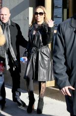 MARIAH CAREY Heading to Times Square in New York 12/31/2016