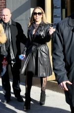 MARIAH CAREY Heading to Times Square in New York 12/31/2016