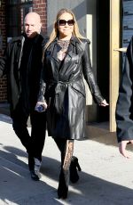 MARIAH CAREY Heading to Times Square in New York 12/31/2016