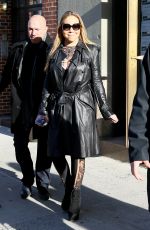 MARIAH CAREY Heading to Times Square in New York 12/31/2016