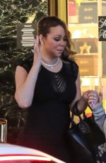 MARIAH CAREY Out and About in Beverly Hills 01/09/2017