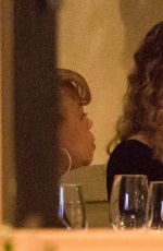 MARIAH CAREY Out for Dinner in Calabasas 01/05/2017