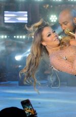 MARIAH CAREY Performs at New Yer