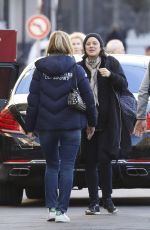MARION COTILLARD Out for Lunch in Nice 01/12/2017