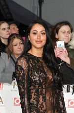 MARNIE SIMPSON at National Television Awards in London 01/25/2017