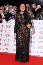 MARNIE SIMPSON at National Television Awards in London 01/25/2017