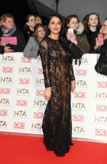 MARNIE SIMPSON at National Television Awards in London 01/25/2017