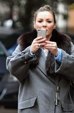MARTINE MCCUTCHEON Arrives at Jason Vale