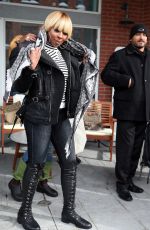 MARY J. BLIGE Out in Park City 01/21/2017