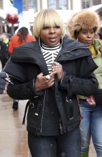 MARY J. BLIGE Out in Park City 01/21/2017