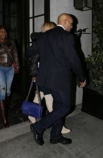 MARY J. BLINGE Out for Dinner in Beverly Hills 01/26/2017