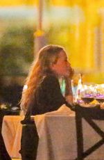 MARY-KATE and ASHLEY OLSEN Out for Dinner at Bagatelle Restaurant in St. Barth 01/05/2017