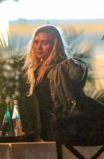 MARY-KATE and ASHLEY OLSEN Out for Dinner at Bagatelle Restaurant in St. Barth 01/05/2017