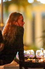 MARY-KATE and ASHLEY OLSEN Out for Dinner at Bagatelle Restaurant in St. Barth 01/05/2017