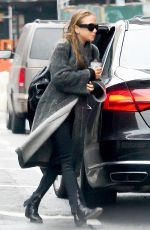 MARY KATE OLSEN Out and About in New York 01/17/2017