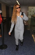 MEAGAN GOOD at LAX Airport in Los Angeles 01/18/2017