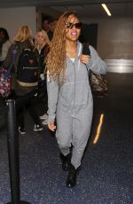 MEAGAN GOOD at LAX Airport in Los Angeles 01/18/2017