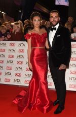 MEGAN MCKENNA at National Television Awards in London 01/25/2017