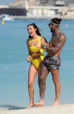 MEGAN MCKENNA in Swimsuit at a Beach in Dubai 01/07/2017