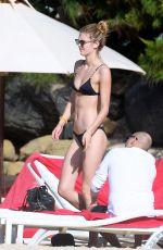 MEGAN WILLIAMS in Bikini at a Beach n Saint Barth 12/30/2016