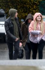 MEGHAN TRAINOR Out and About in Los Angeles 01/20/2017