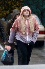 MEGHAN TRAINOR Out and About in Los Angeles 01/20/2017