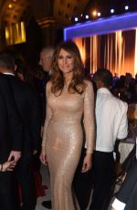 MELANIA TRUMP at Candlelight Dinner in Washington 01/19/2017