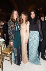 MELANIA TRUMP at Candlelight Dinner in Washington 01/19/2017