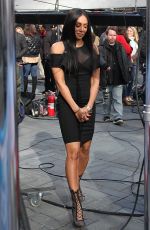 MELANIE BROWN at Acces Hollywood Live in New York 01/25/2017