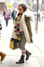 MELANIE BROWN Out in New York 01/21/2017