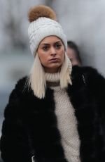 MELANIE DA CRUZ Arrives at Old Trafford in Manchester 01/15/2017