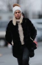 MELANIE DA CRUZ Arrives at Old Trafford in Manchester 01/15/2017