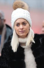 MELANIE DA CRUZ Arrives at Old Trafford in Manchester 01/15/2017