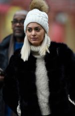 MELANIE DA CRUZ Arrives at Old Trafford in Manchester 01/15/2017