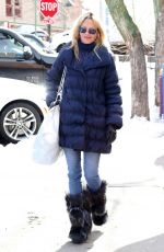 MELANIE GRIFFITH Out for Shopping in Aspen 12/30/2016