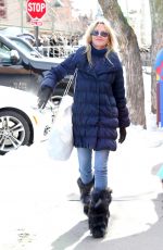 MELANIE GRIFFITH Out for Shopping in Aspen 12/30/2016