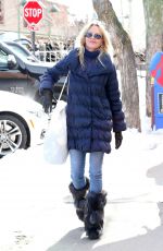 MELANIE GRIFFITH Out for Shopping in Aspen 12/30/2016