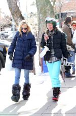 MELANIE GRIFFITH Out for Shopping in Aspen 12/30/2016