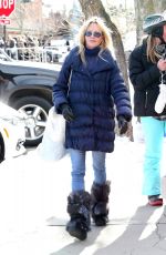 MELANIE GRIFFITH Out for Shopping in Aspen 12/30/2016