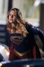 MELISSA BENOIST on the Evening Set of 
